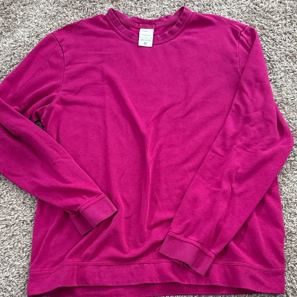 Nike Vibrant Pink Long Sleeve Sweatshirt